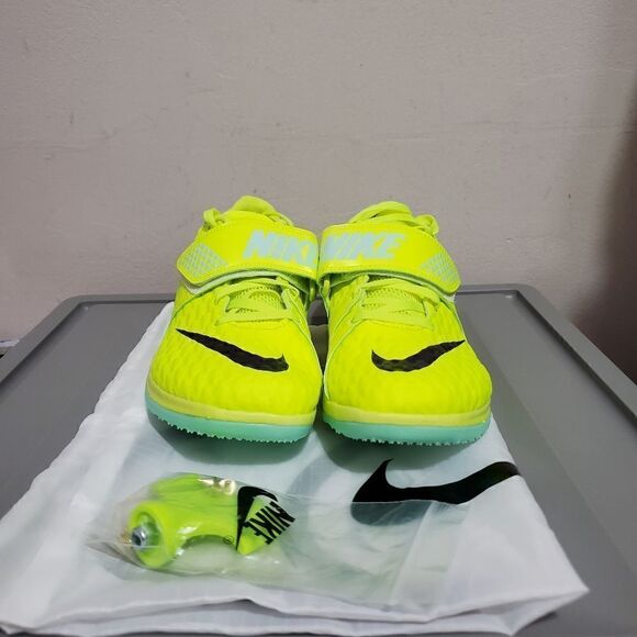 Nike High Jump Elite Athletic Spikes Mens 5 Womens 4.5 Volt  DR9925-700 NEW - Picture 3 of 13